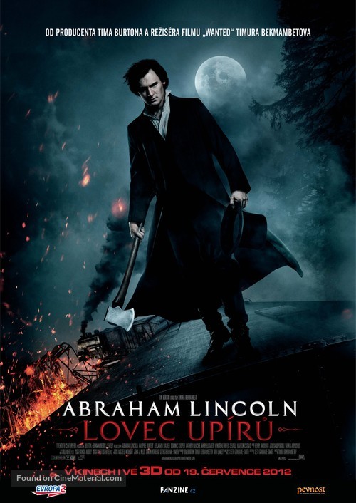 Abraham Lincoln: Vampire Hunter - Czech Movie Poster