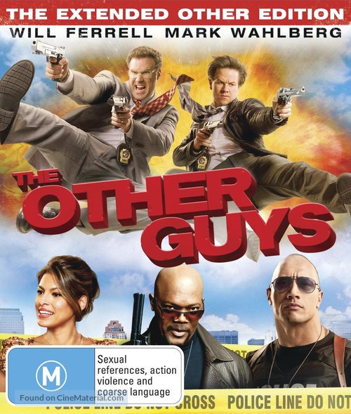 The Other Guys - Australian Blu-Ray movie cover