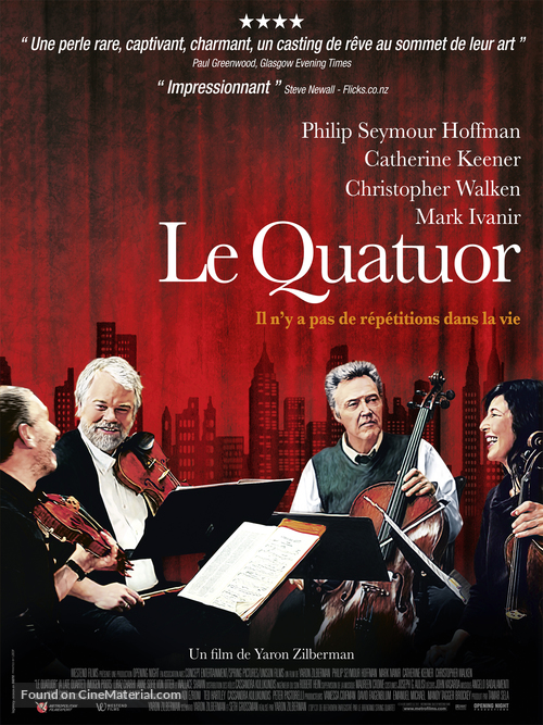 A Late Quartet - French Movie Poster