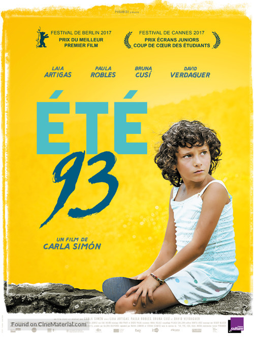 Estiu 1993 - French Movie Poster