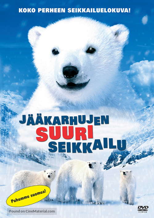 The Great Polar Bear Adventure - Finnish Movie Cover