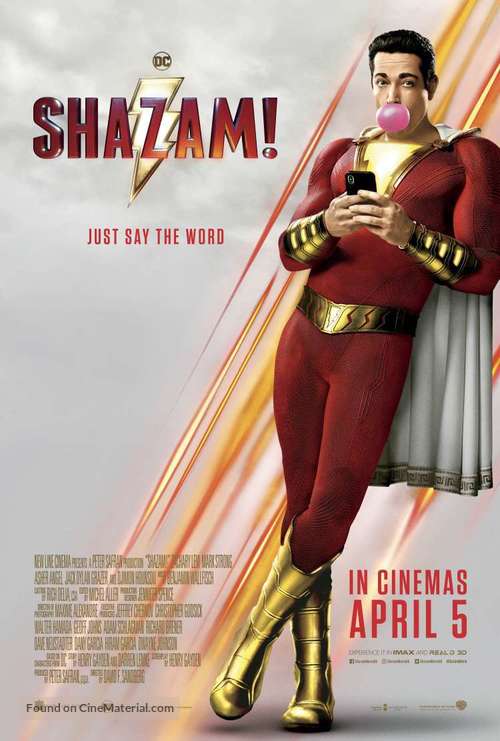 Shazam! - British Movie Poster
