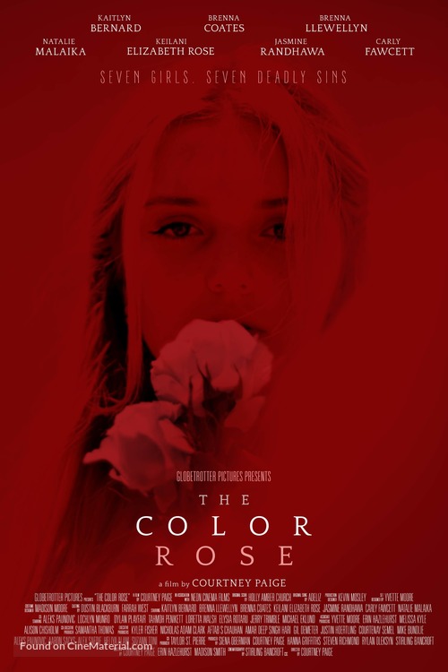 The Color Rose - Canadian Movie Poster