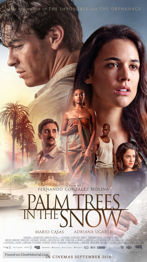 Palmeras en la nieve - Lebanese Movie Poster