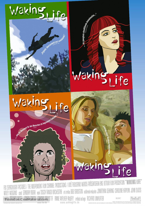 Waking Life - German Movie Poster