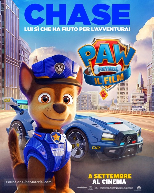 Paw Patrol: The Movie - Italian Movie Poster