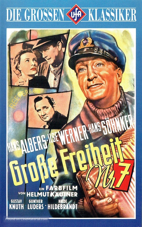Gro&szlig;e Freiheit Nr. 7 - German VHS movie cover
