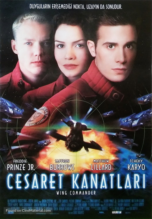 Wing Commander - Turkish Movie Poster