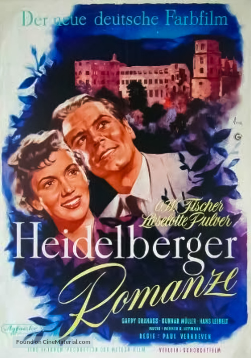 Heidelberger Romanze - German Movie Poster