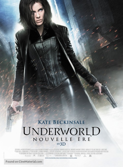 Underworld: Awakening - French Movie Poster