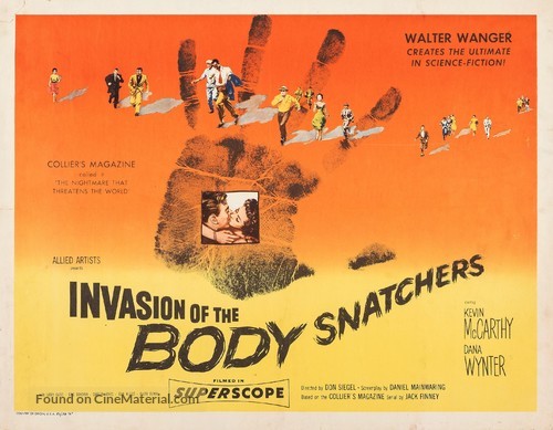 Invasion of the Body Snatchers - Movie Poster