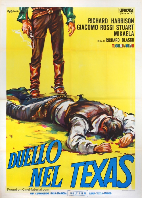 Duello nel Texas - Italian Movie Poster