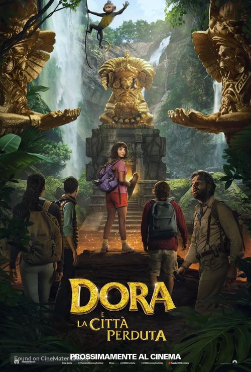 Dora and the Lost City of Gold - Italian Movie Poster
