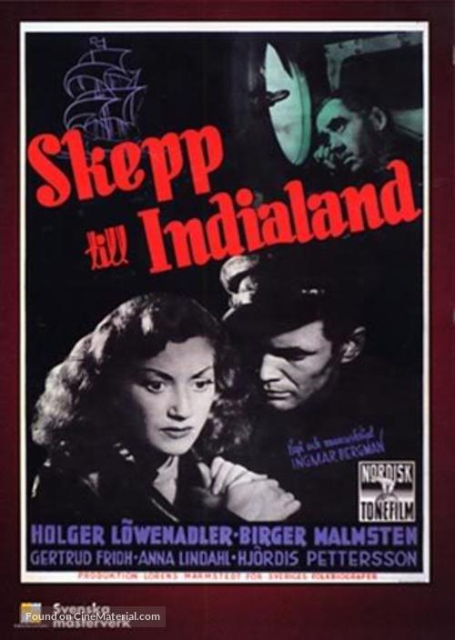 Skepp till India land - Swedish Movie Cover