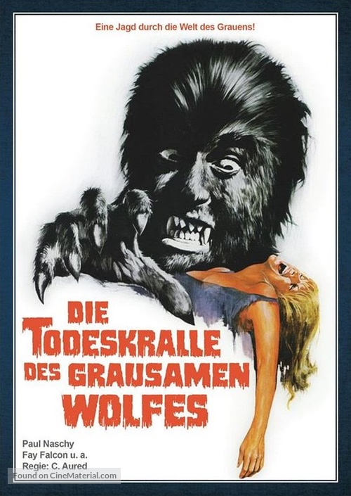 Retorno de Walpurgis, El - German Blu-Ray movie cover