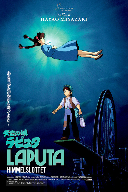 Tenk&ucirc; no shiro Rapyuta - Norwegian Movie Poster