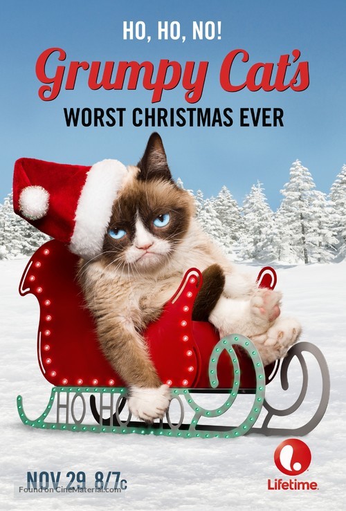 Grumpy Cat&#039;s Worst Christmas Ever - Movie Poster