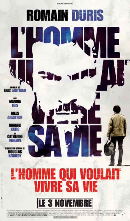 L&#039;homme qui voulait vivre sa vie - French Movie Poster