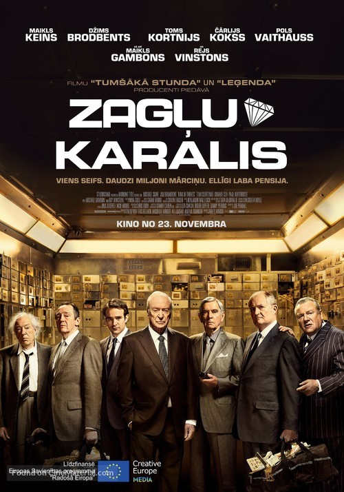 King of Thieves - Latvian Movie Poster
