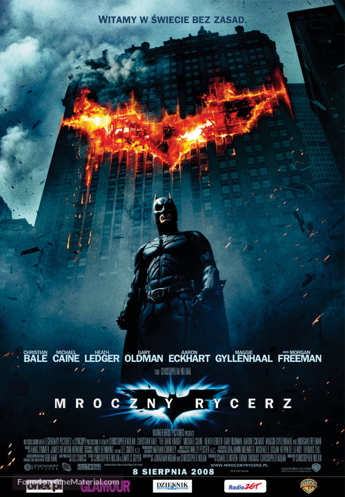 The Dark Knight - Polish Movie Poster