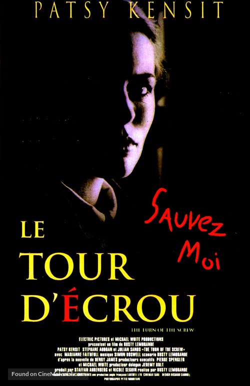 The Turn of the Screw - French Movie Poster