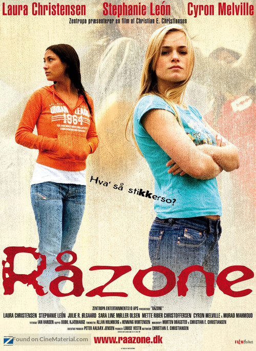 R&aring;zone - Danish Movie Poster