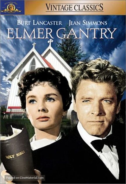 Elmer Gantry - DVD movie cover
