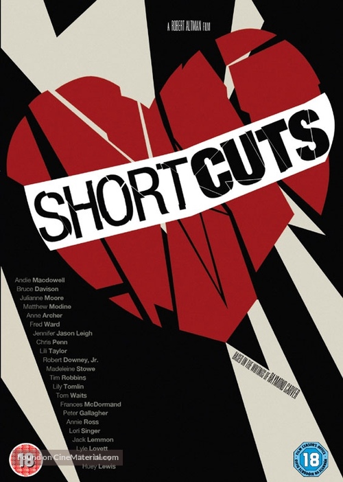 Short Cuts - British DVD movie cover