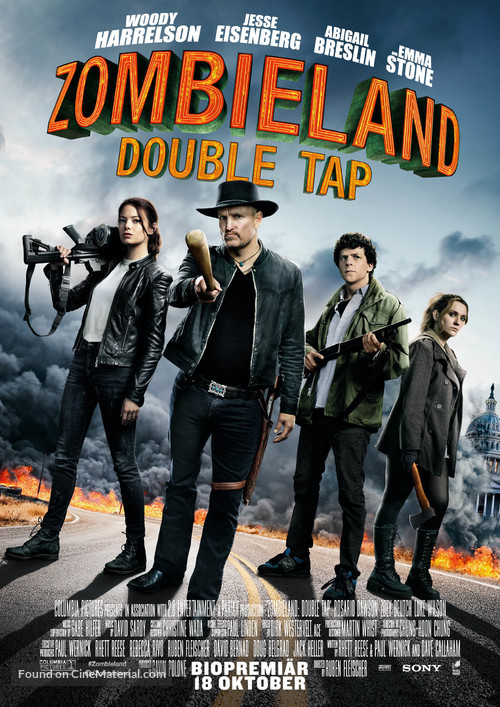 Zombieland: Double Tap - Swedish Movie Poster