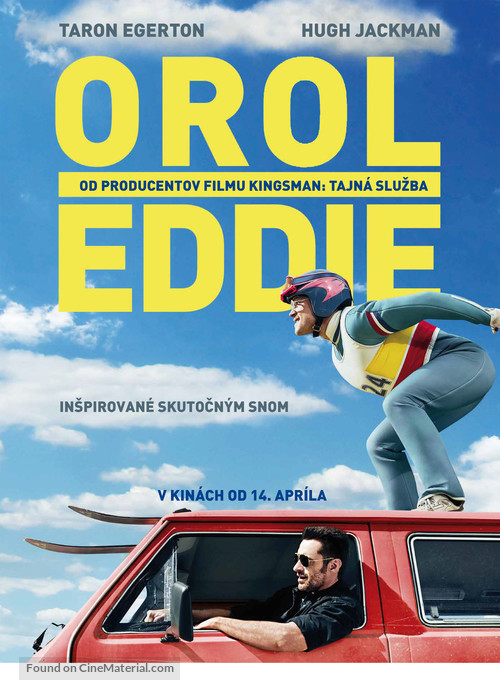 Eddie the Eagle - Slovak Movie Poster