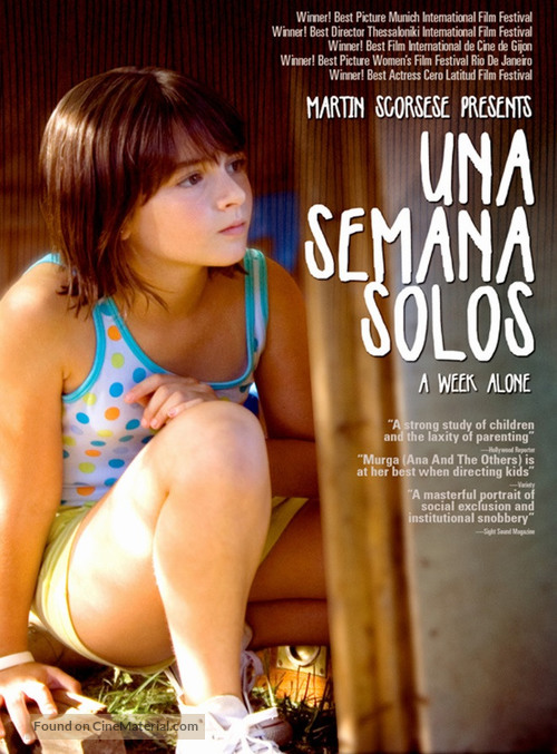 Una semana solos - Canadian DVD movie cover