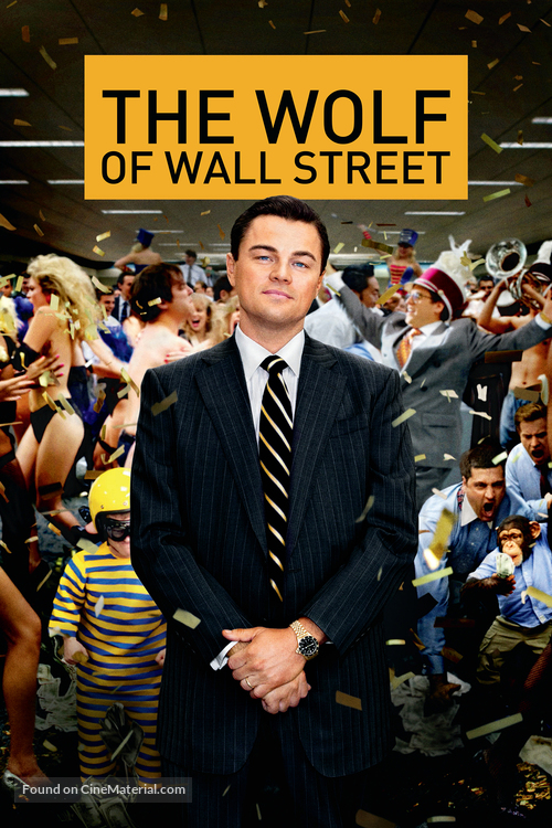 The Wolf of Wall Street - DVD movie cover