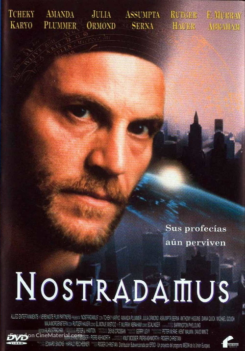 Nostradamus - Spanish DVD movie cover