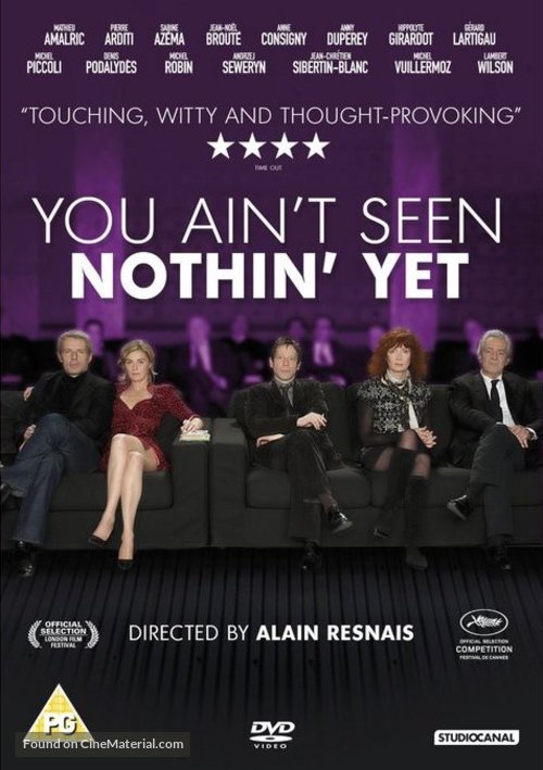 Vous n&#039;avez encore rien vu - British DVD movie cover