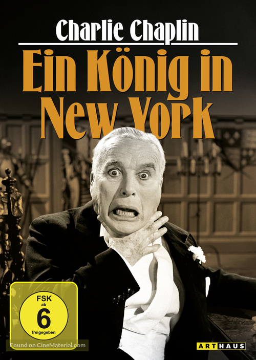 A King in New York - German Movie Cover