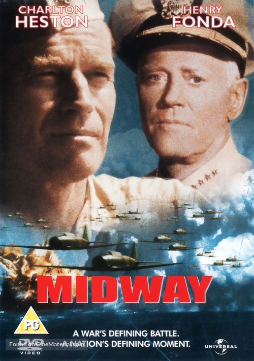 Midway - British DVD movie cover