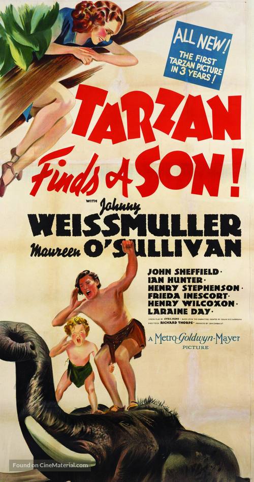 Tarzan Finds a Son! - Movie Poster