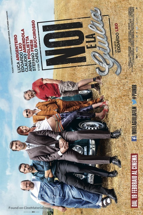 Noi e la Giulia - Italian Movie Poster
