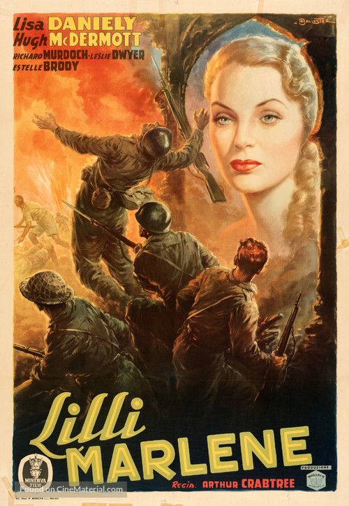 Lilli Marlene - Italian Movie Poster