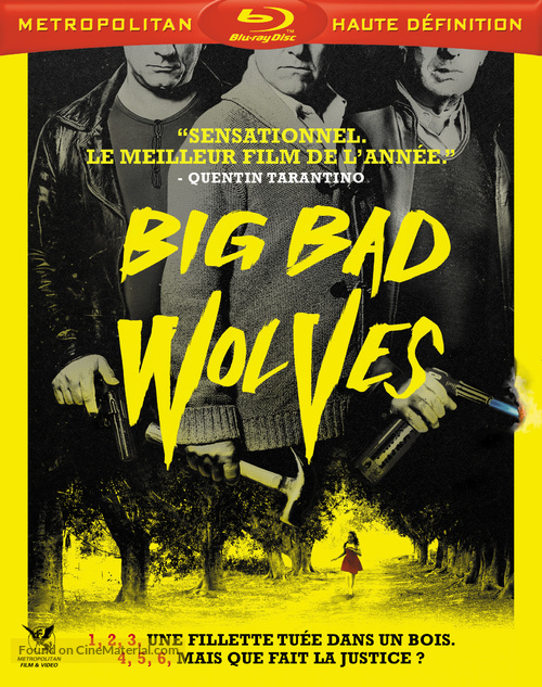 Big Bad Wolves - French Blu-Ray movie cover