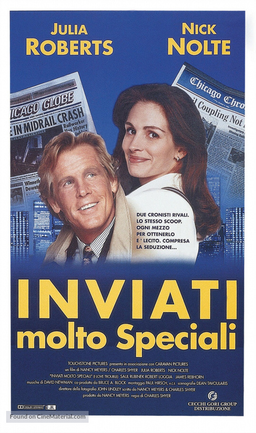 I Love Trouble - Italian Movie Poster