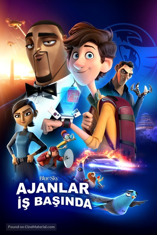 Spies in Disguise - Turkish Movie Cover
