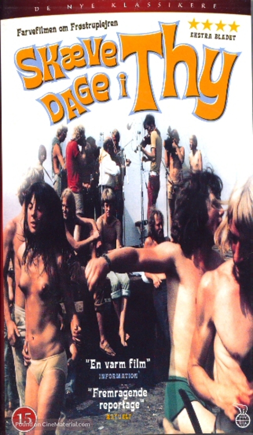 Sk&aelig;ve dage i Thy - Danish VHS movie cover