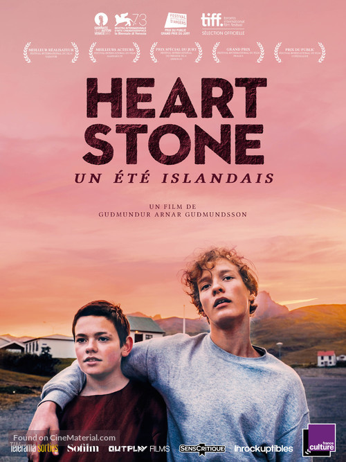Hjartasteinn - French Movie Poster