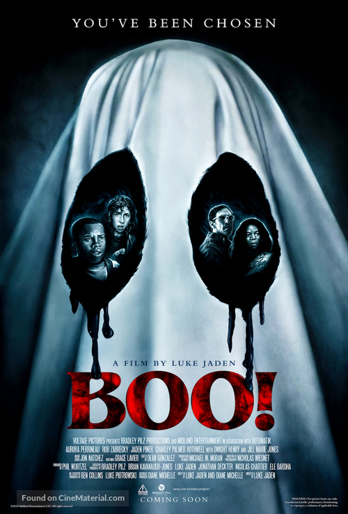 BOO! - Canadian Movie Poster