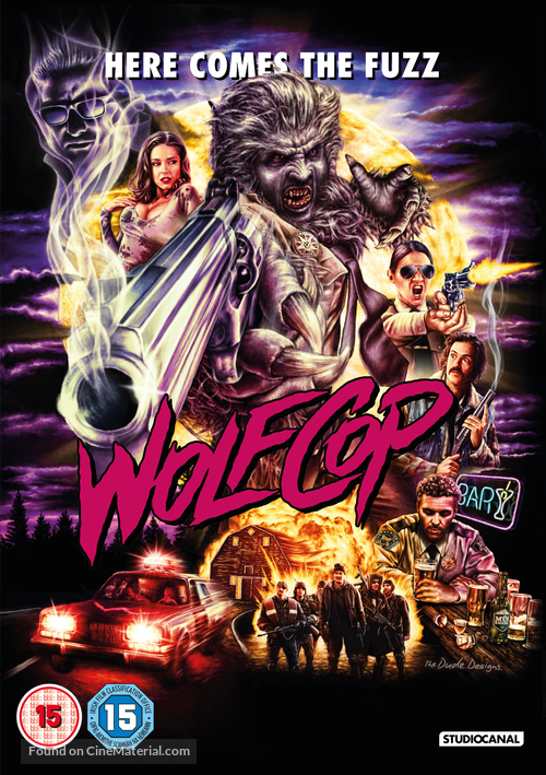 WolfCop - British DVD movie cover