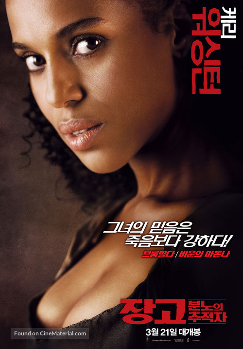 Django Unchained - South Korean Movie Poster