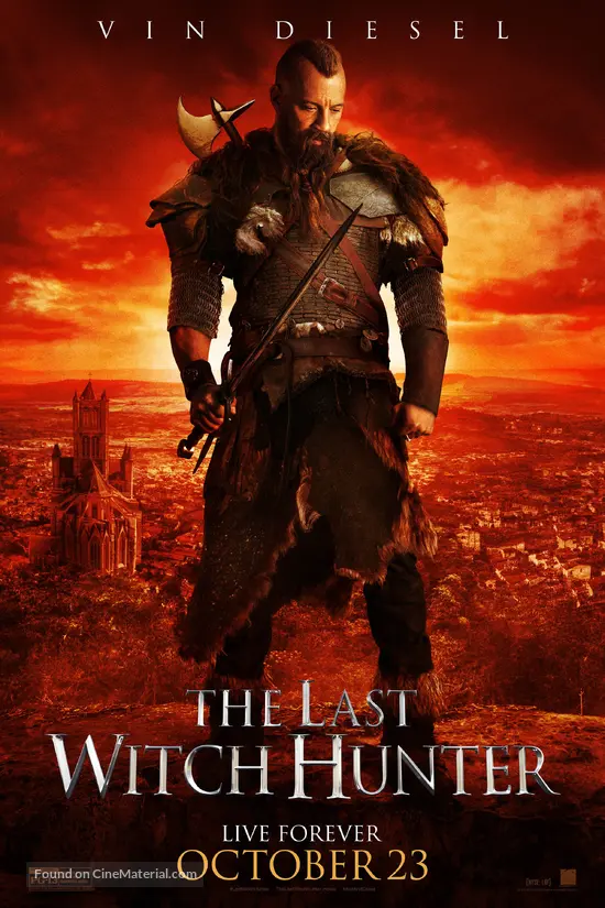 The Last Witch Hunter 15 Movie Poster The Last Witch Hunter 15 Movie Poster
