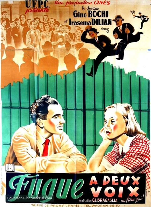 Fuga a due voci - French Movie Poster