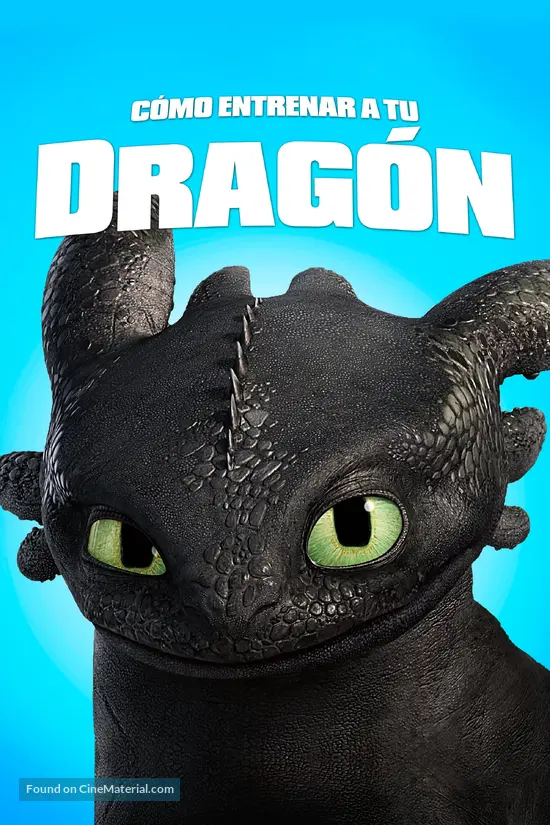 How to Train Your Dragon - Spanish Video on demand movie cover